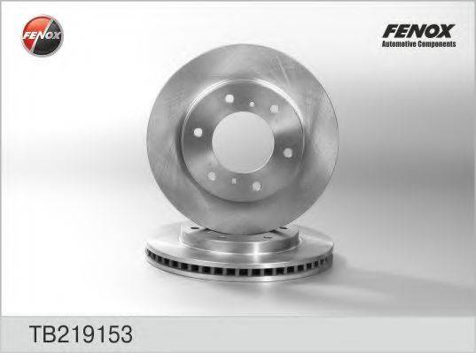 гальмівний диск FENOX TB219153