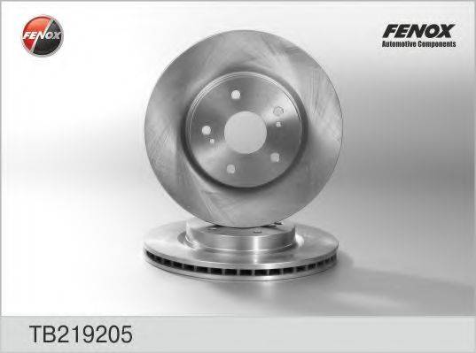 FENOX TB219205 Тормозной диск