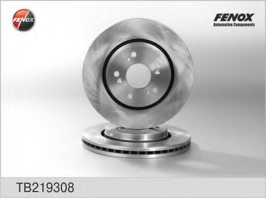 гальмівний диск FENOX TB219308