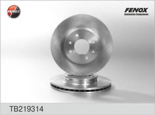 гальмівний диск FENOX TB219314