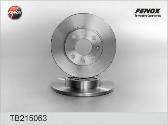FENOX TB215063 Тормозной диск