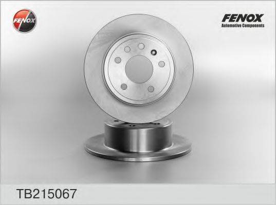 гальмівний диск FENOX TB215067