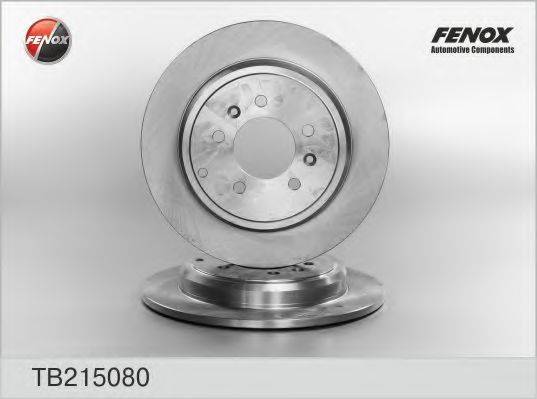 FENOX TB215080 Тормозной диск