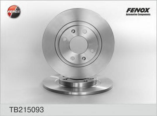FENOX TB215093 гальмівний диск