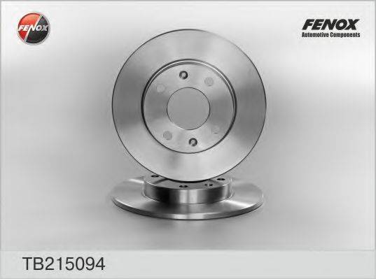 FENOX TB215094 гальмівний диск