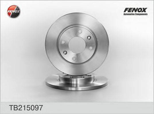 FENOX TB215097 Тормозной диск