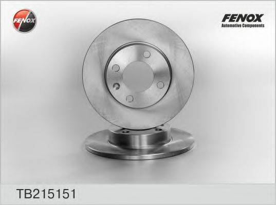 гальмівний диск FENOX TB215151