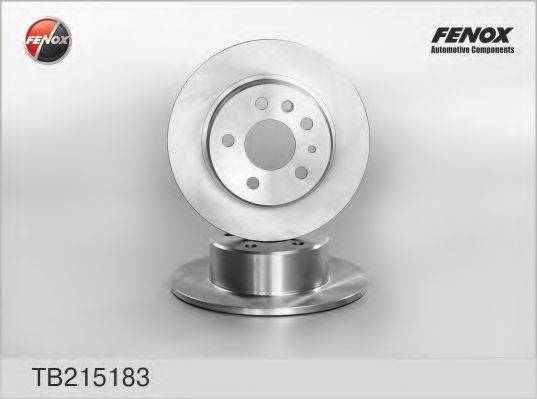 FENOX TB215183 гальмівний диск