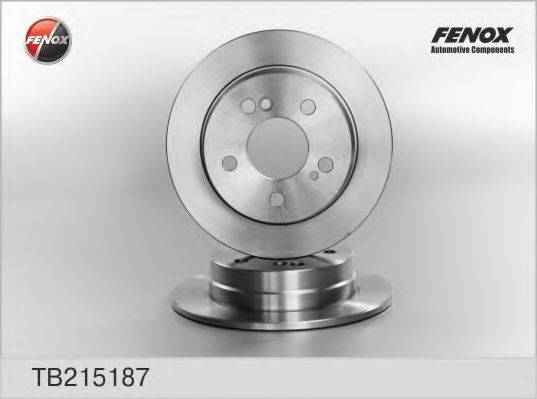 FENOX TB215187 Тормозной диск