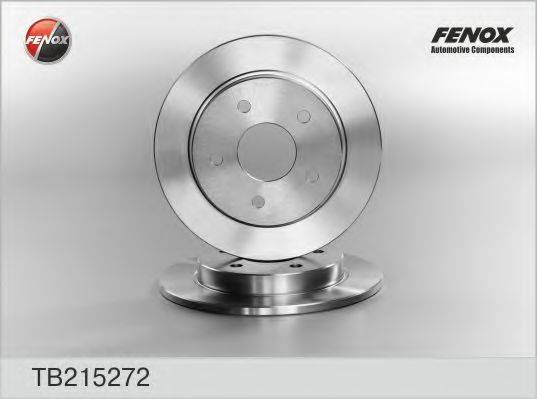 FENOX TB215272 гальмівний диск