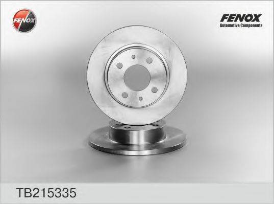 FENOX TB215335 гальмівний диск