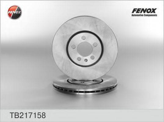 FENOX TB217158 гальмівний диск