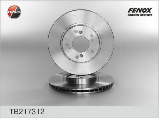 Тормозной диск FENOX TB217312