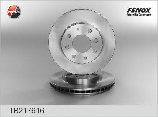 Тормозной диск FENOX TB217616