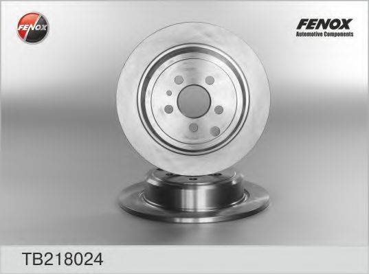 Тормозной диск FENOX TB218024