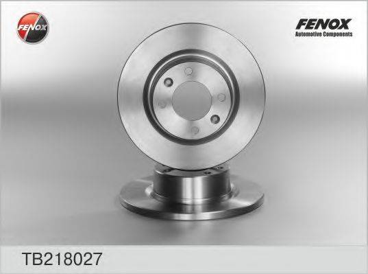 FENOX TB218027 Тормозной диск