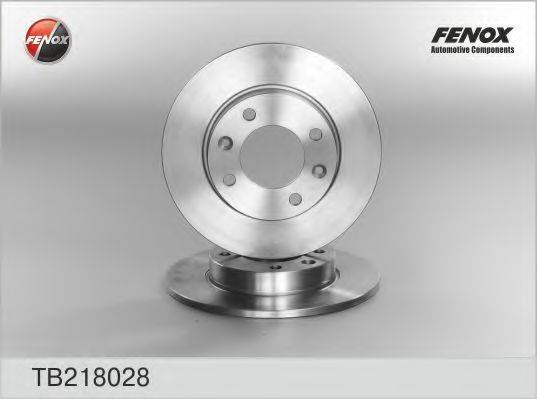 гальмівний диск FENOX TB218028