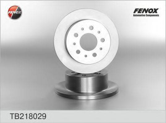Тормозной диск FENOX TB218029