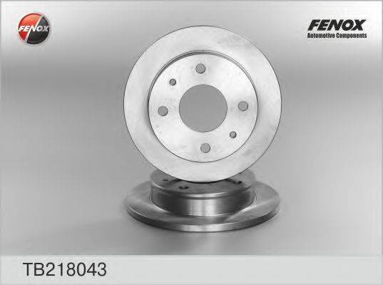 Тормозной диск FENOX TB218043