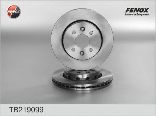 FENOX TB219099 гальмівний диск