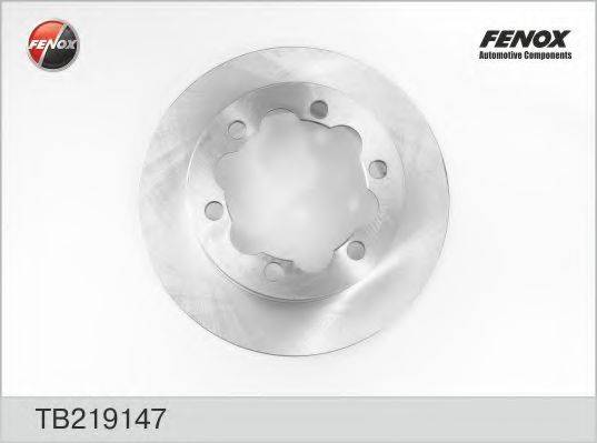 гальмівний диск FENOX TB219147