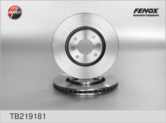 FENOX TB219181 Тормозной диск