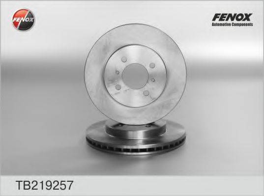 FENOX TB219257 Тормозной диск