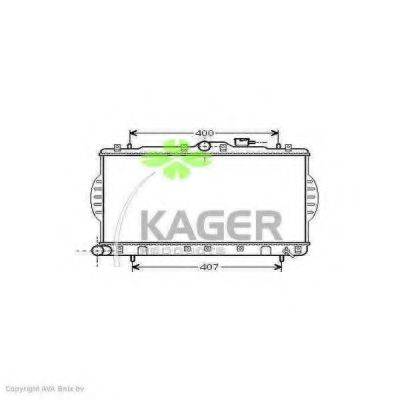 Радіатор, охолодження двигуна KAGER 31-0516