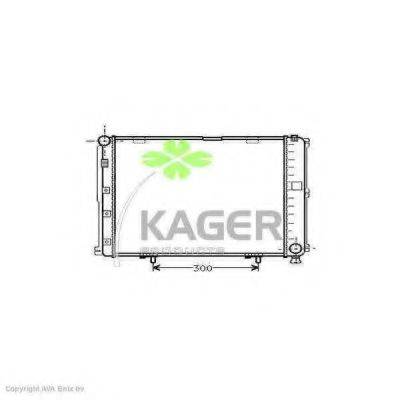 KAGER 310582 Радиатор, охлаждение двигателя