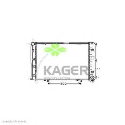 KAGER 310593 Радиатор, охлаждение двигателя