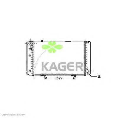 Радиатор, охлаждение двигателя KAGER 31-0605