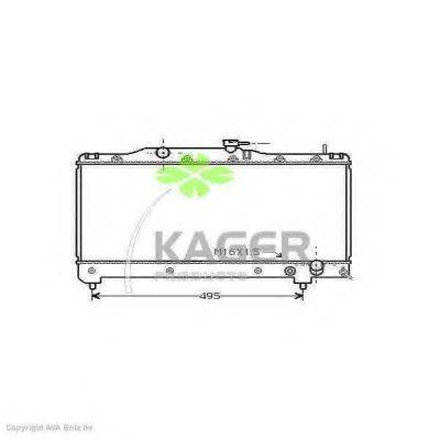 Радіатор, охолодження двигуна KAGER 31-1099