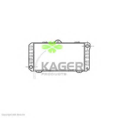 Радиатор, охлаждение двигателя KAGER 31-1100