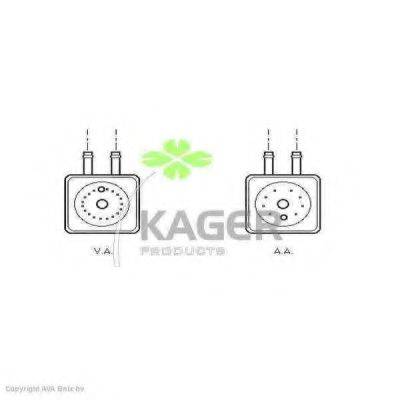 масляний радіатор, моторне масло KAGER 31-3823