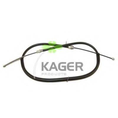 Трос, стояночная тормозная система KAGER 19-0540