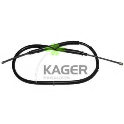 Трос, стоянкова гальмівна система KAGER 19-1218