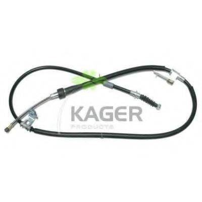 Трос, стояночная тормозная система KAGER 19-6231