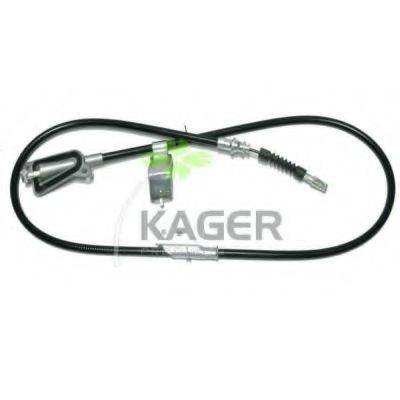 Трос, стояночная тормозная система KAGER 19-6322