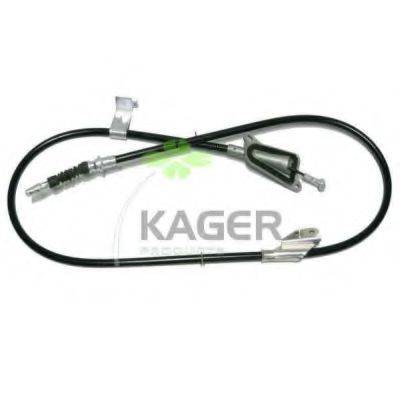 Трос, стояночная тормозная система KAGER 19-6328