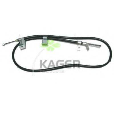 Трос, стояночная тормозная система KAGER 19-6350