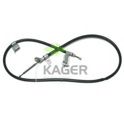 Трос, стояночная тормозная система KAGER 19-6351