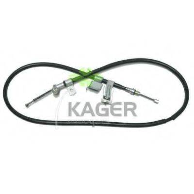 Трос, стояночная тормозная система KAGER 19-6359