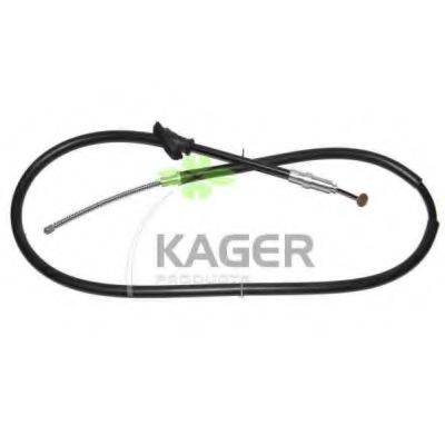 Трос, стоянкова гальмівна система KAGER 19-6452