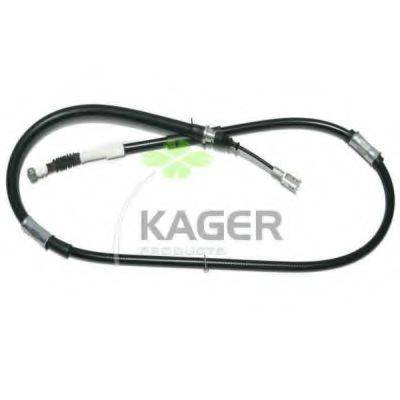 Трос, стояночная тормозная система KAGER 19-6503