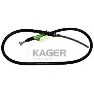 Трос, стояночная тормозная система KAGER 19-6353