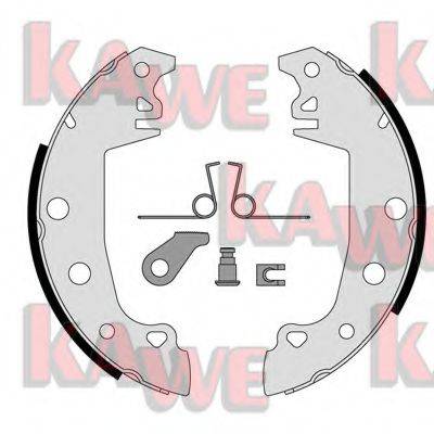 KAWE 00771 Комплект тормозных колодок