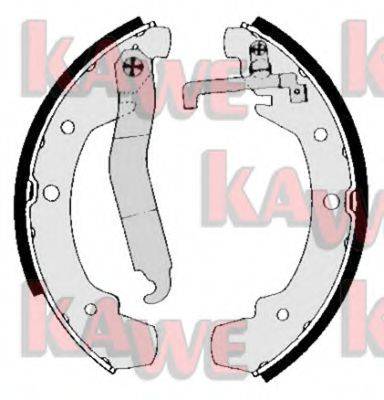Комплект тормозных колодок KAWE 04090