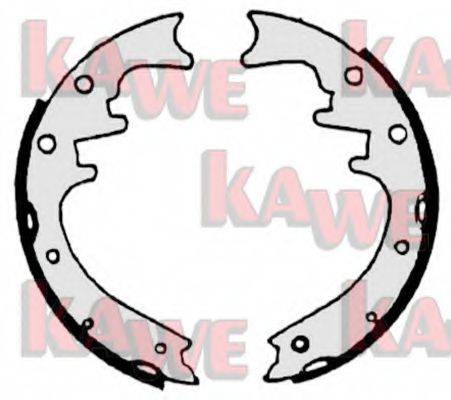 Комплект тормозных колодок KAWE 07205