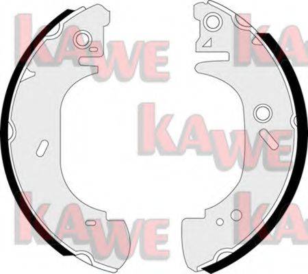 Комплект тормозных колодок KAWE 07400