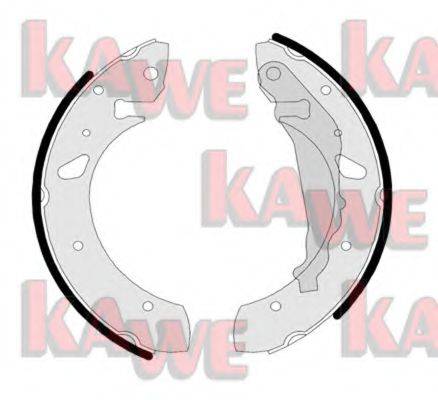 Комплект тормозных колодок KAWE 07850